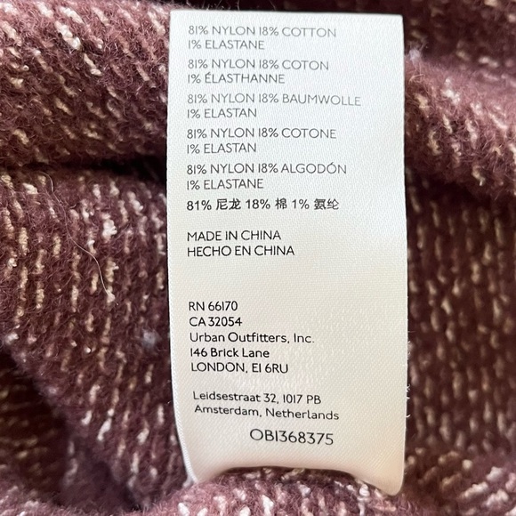 Free People Sweater Women’s XS San Vincente Funnel Neck Sweater Brown Slouchy - Picture 6 of 10